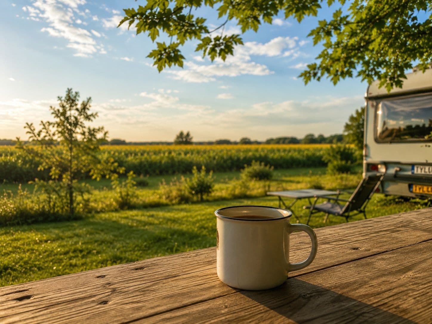 Møn Slow Camp — A Peaceful Camper Stay in the Danish Countryside